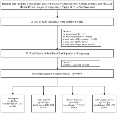 Exposure to Chinese famine and the risk of hyperuricemia in later life: a population-based cross-sectional study